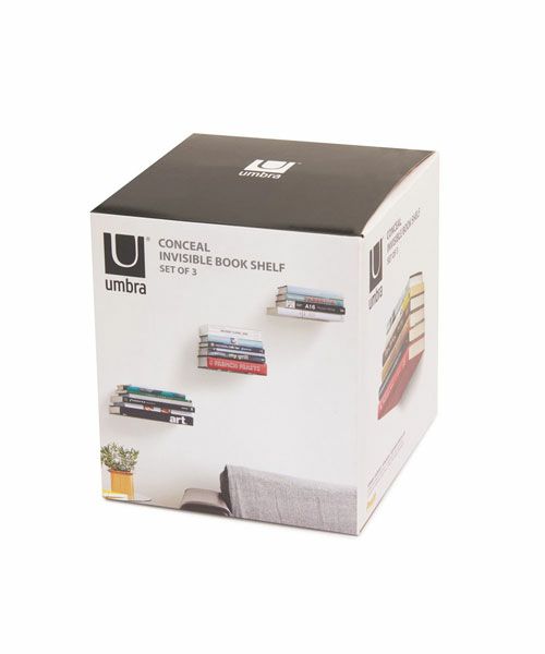 Umbra(アンブラ)/コンシール S 3個セット シルバー