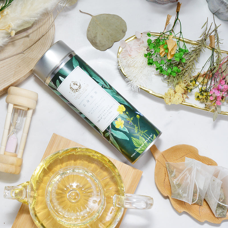 芯身美茶 カロリーアタック!!奇跡の木モリンガTEA【モリンガブレンド】 缶(10包)