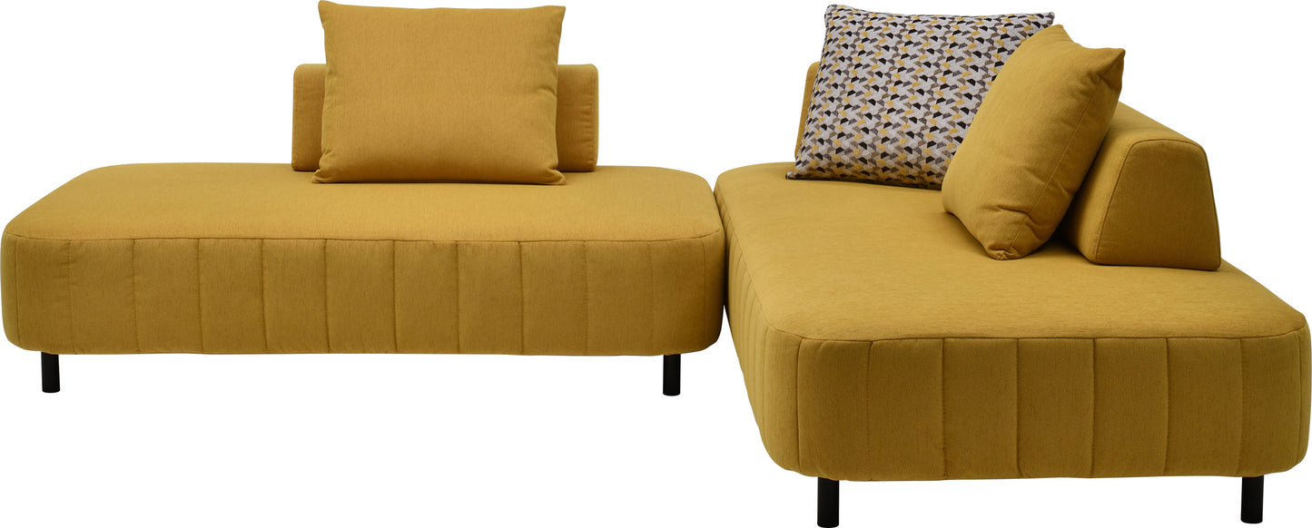 エスティック スピガ LEUKAS 2Pアームレスソファ