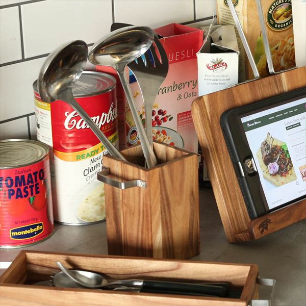 DULTON アカシアカトラリースタンド