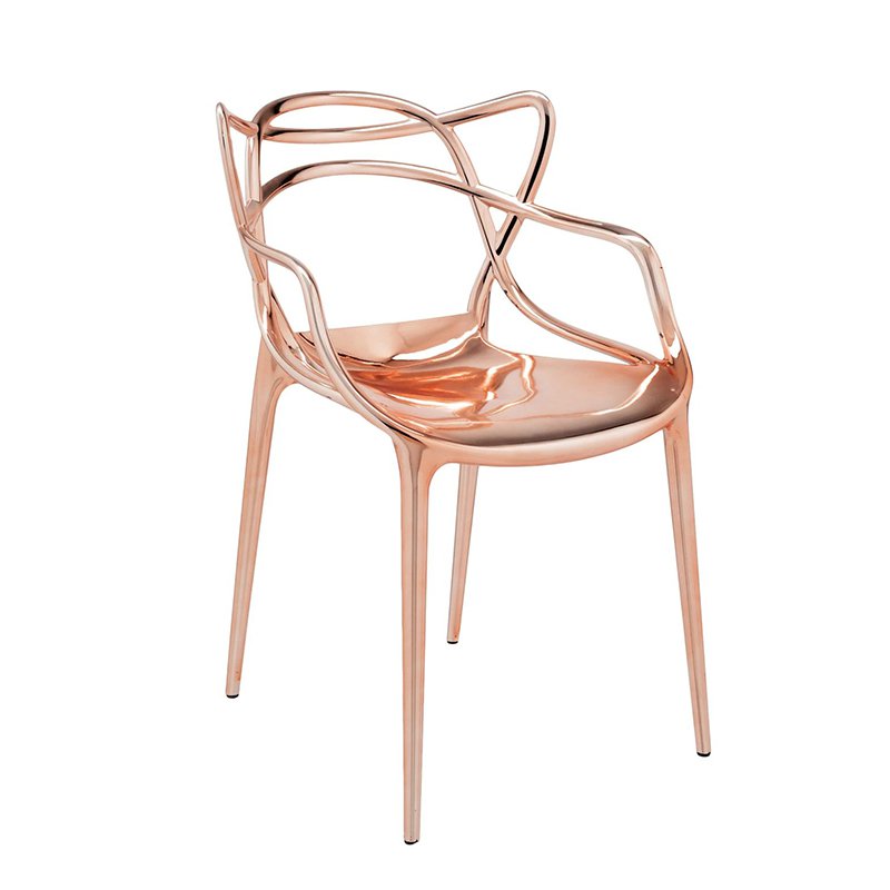 Kartell カルテル チェア マスターズ メタリック MASTERS 2脚セット