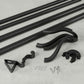 Umbra(アンブラ)/ミッドナイト ダブル カーテンロット107－305cm ブラック　ニッケル