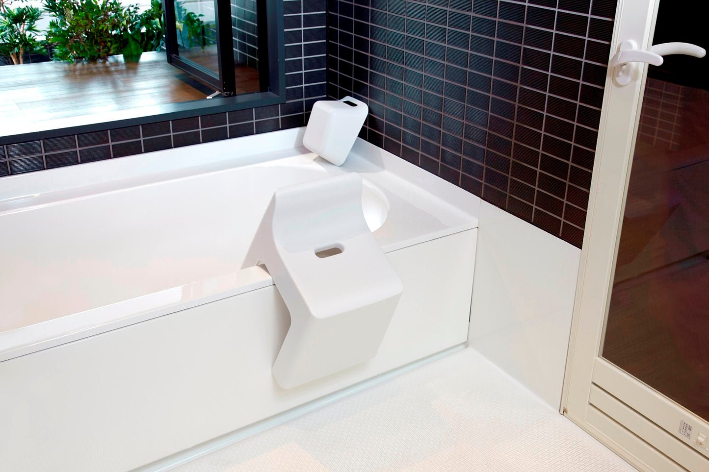 岩谷マテリアル/洗面器 RETTO レットー 湯手おけ スクエア型 日本製