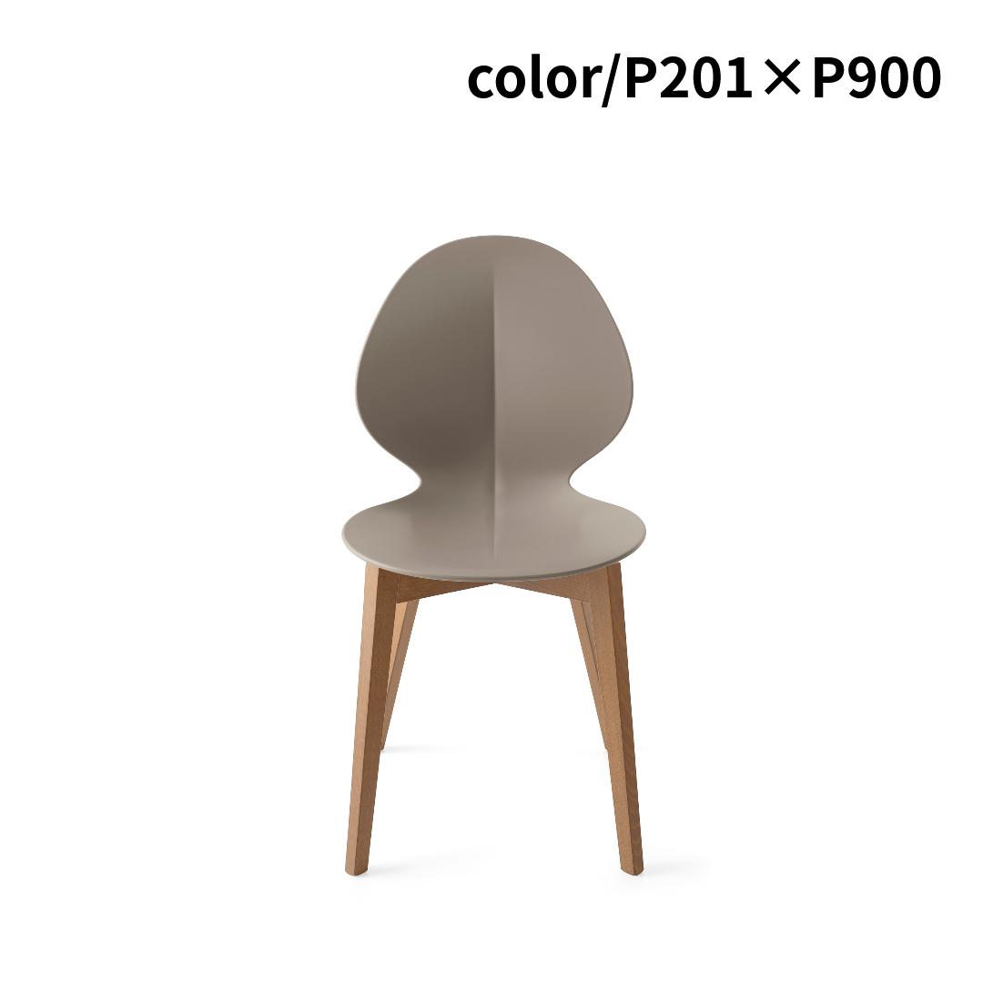 【36回分割金利無料/正規代理店】calligaris カリガリス BASIL WOOD 2脚セット バジル ポリプロピレン CS1348