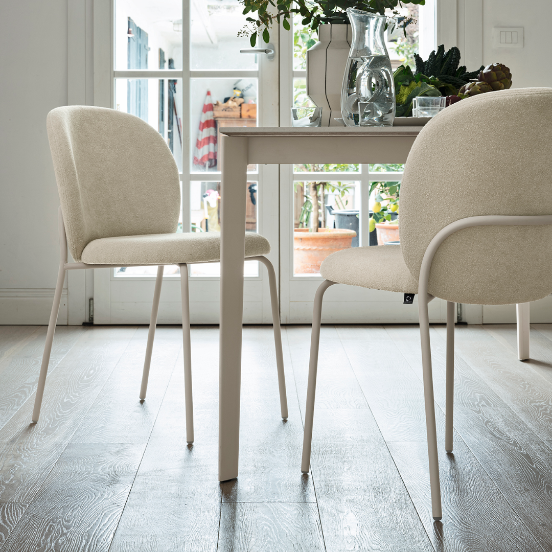 【36回分割金利無料/正規代理店】calligaris カリガリス COZY MID コージミッド 2脚セット CB2308