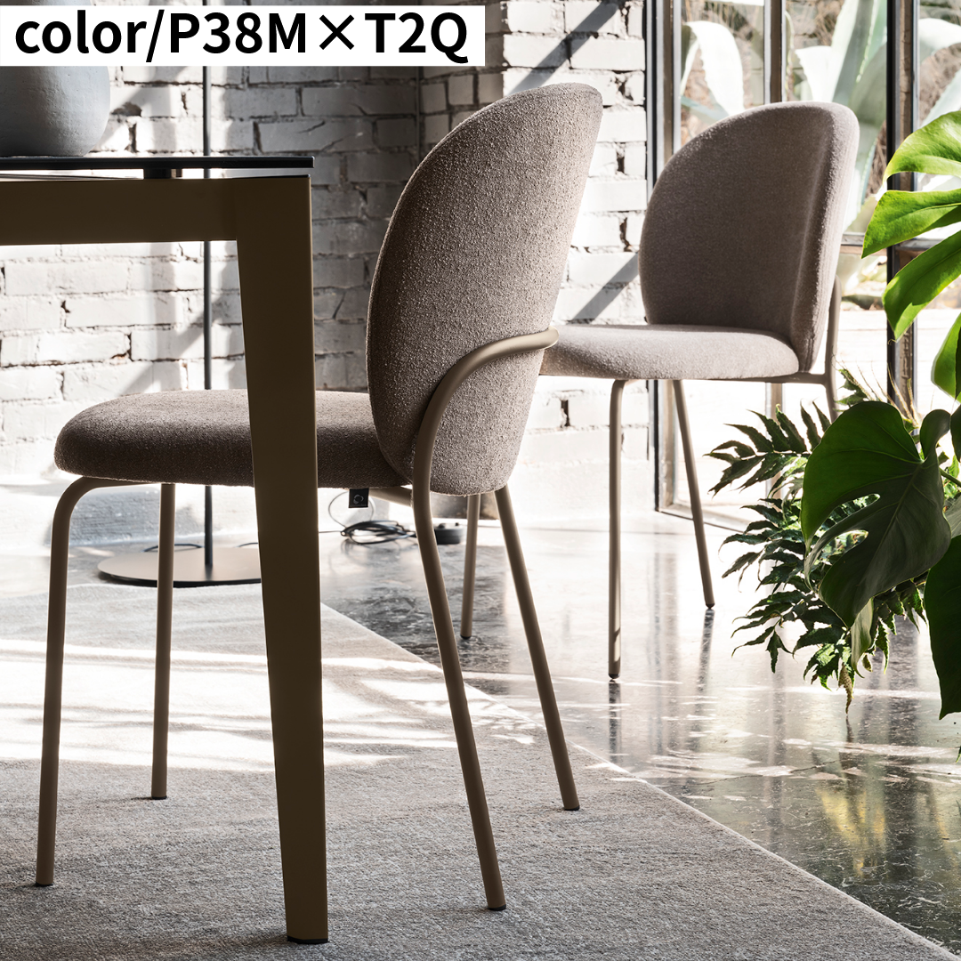 【36回分割金利無料/正規代理店】calligaris カリガリス COZY MID コージミッド 2脚セット CB2308