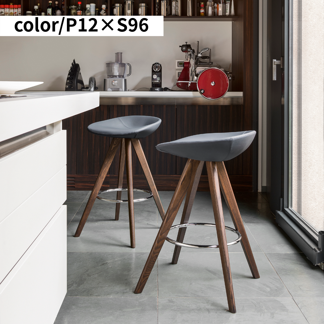 【36回分割金利無料/正規代理店】calligaris カリガリス  PALM STOOL WOOD パーム スツール CS1811
