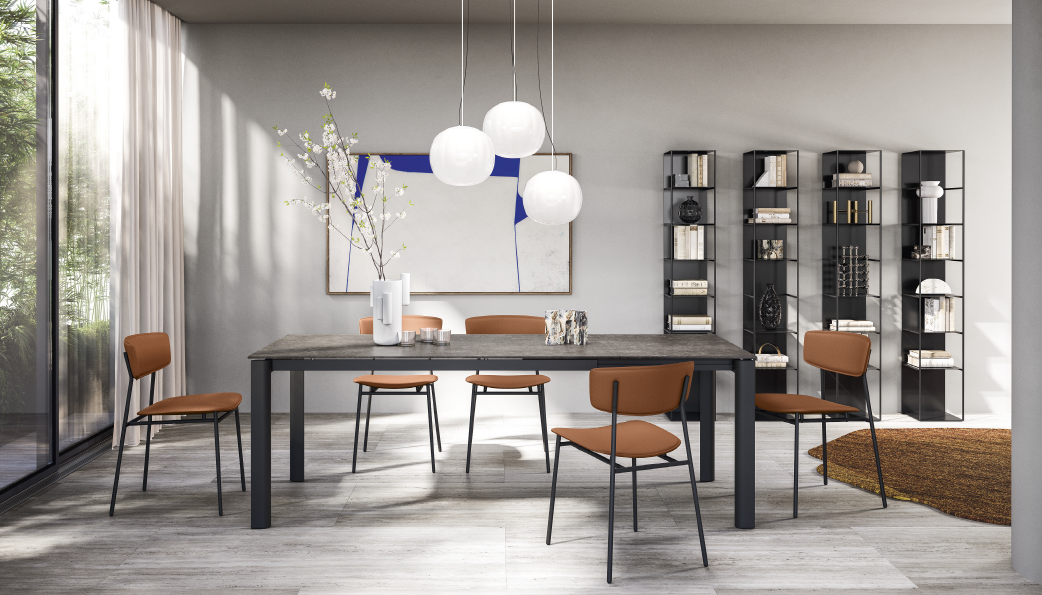 【ポイントアップ対象/正規代理店】calligaris カリガリス ダイニングテーブル STREAM ストリーム CS4139R130