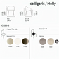 【36回分割金利無料/正規代理店】calligaris カリガリス HOLLY FAB ホリー 2脚セット CS2212