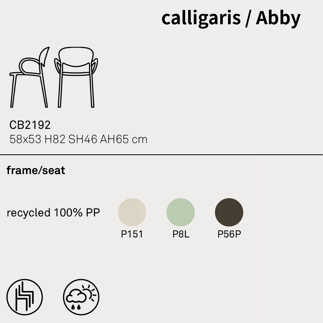 【36回分割金利無料/正規代理店】calligaris カリガリス ABBY 4脚セット アビー CB2192