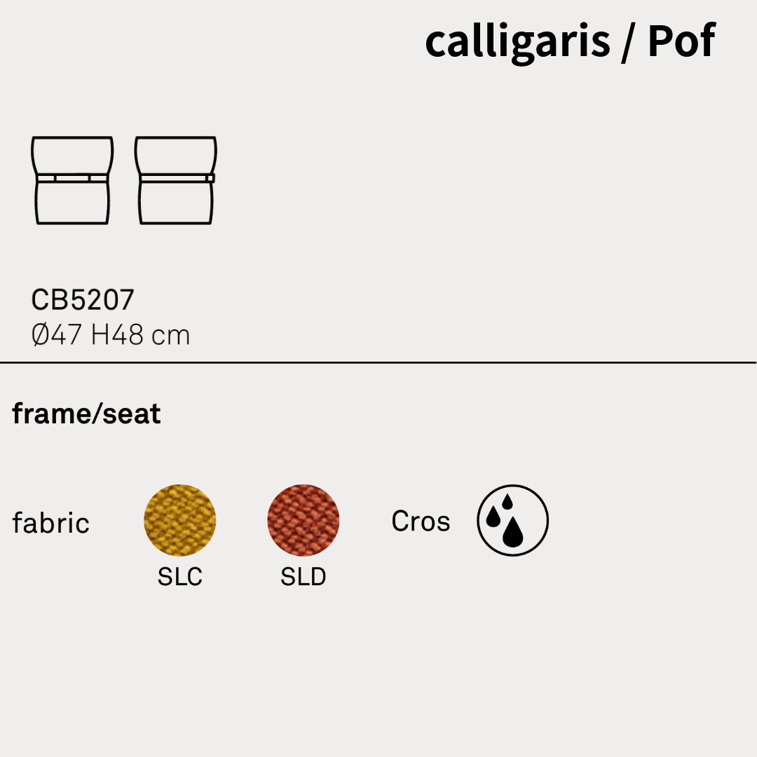【36回分割金利無料/正規代理店】calligaris カリガリス POF ポフ スツール CB5207