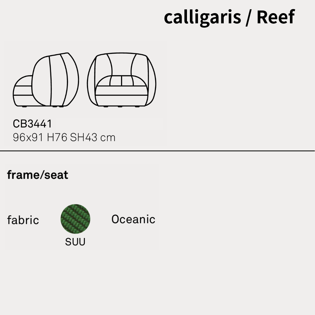 【36回分割金利無料/正規代理店】calligaris カリガリス REEF リーフ CB3441