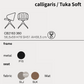 【ポイントアップ対象/正規代理店】calligaris カリガリス TUKA SOFT SWIEVLLING トゥカ CB2163 360