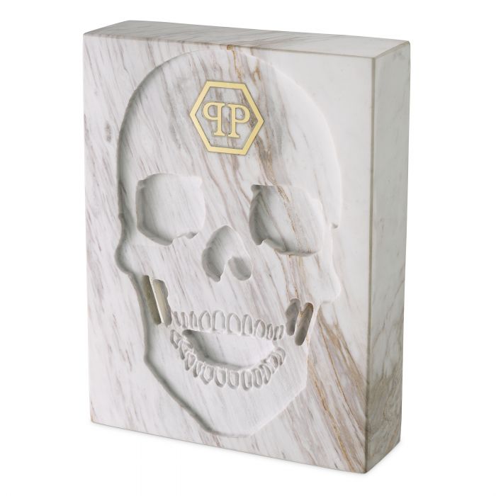 EICHHOLTZ アイホールツ デコレーション雑貨 Marble Skull book PP0089